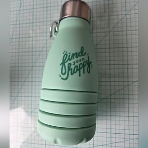 Mint Green NEW Collapsable Water Bottle